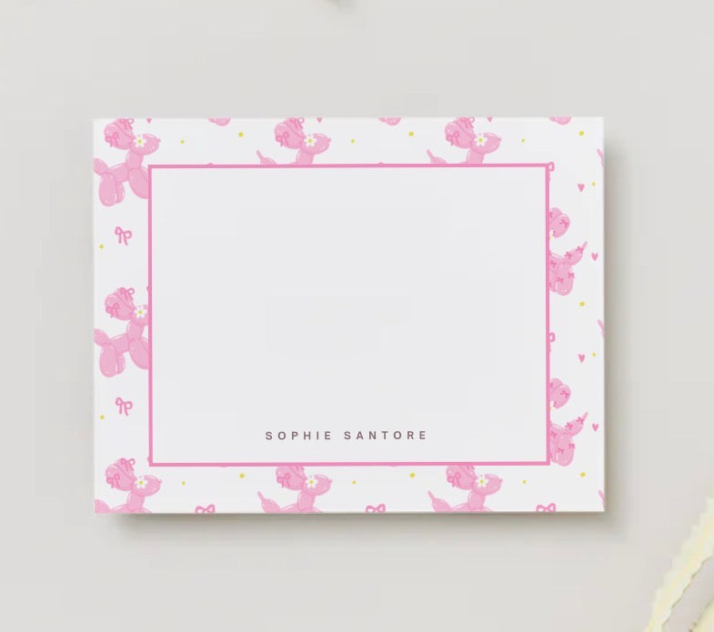 My First Personalized Flat Notecards (2 Styles)