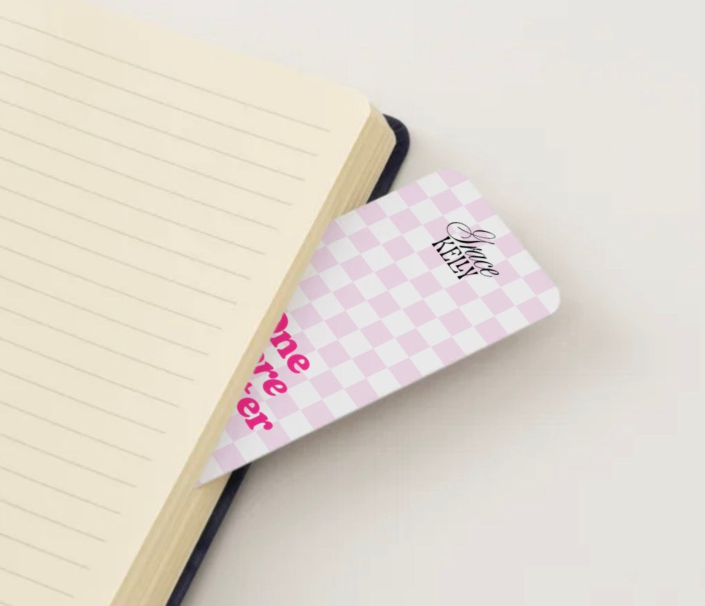 Personalized One More Chapter Bookmark (2 Colors)