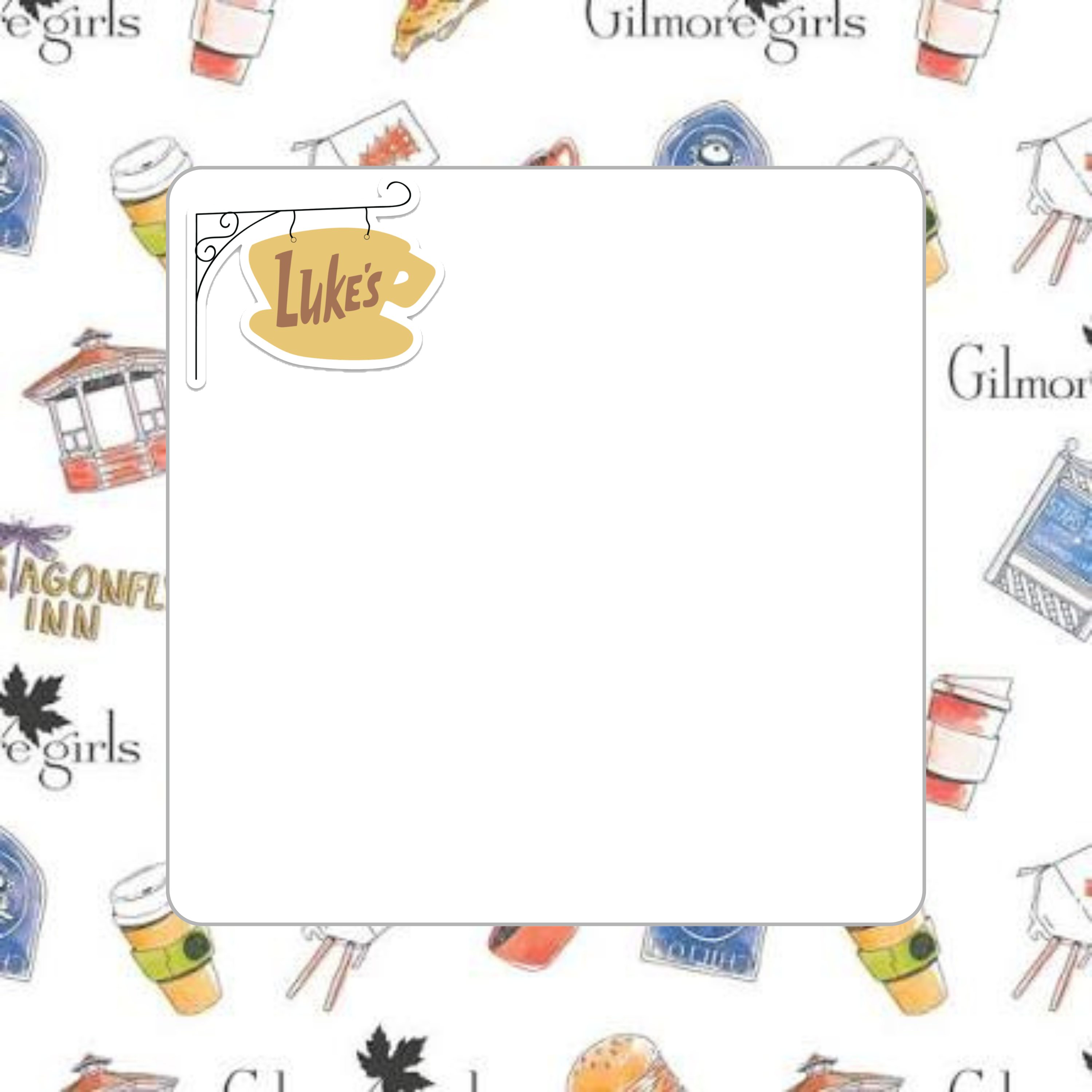 Gilmore Girls Sticky Notes