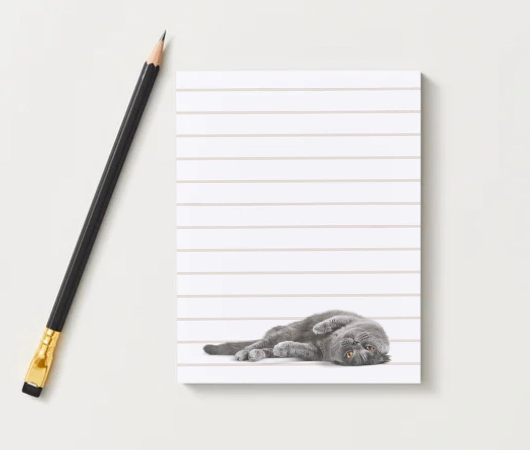 Purrfect Notes - Small Notepad (4 Styles)