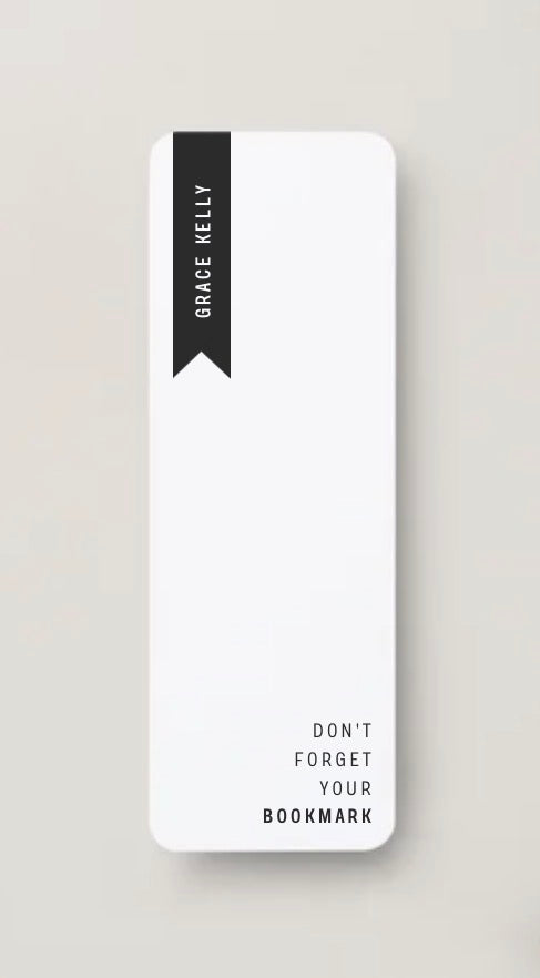 Personalized Marked Bookmark