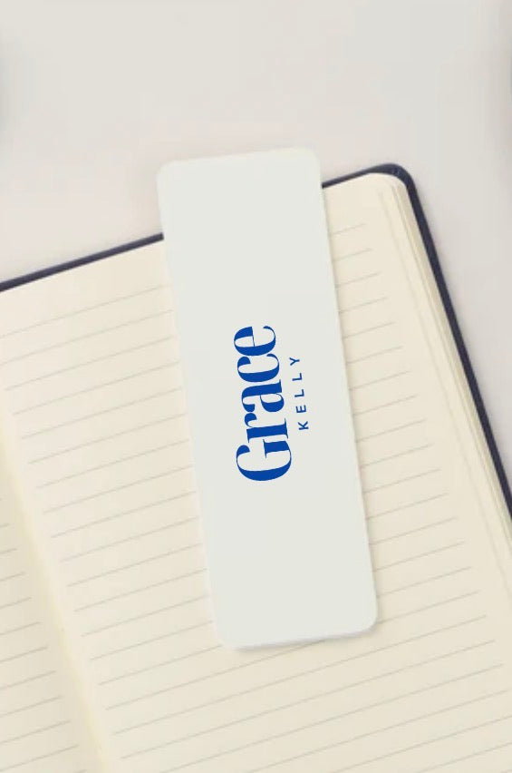 Minimalist Personalized Bookmarks (6 Colors)