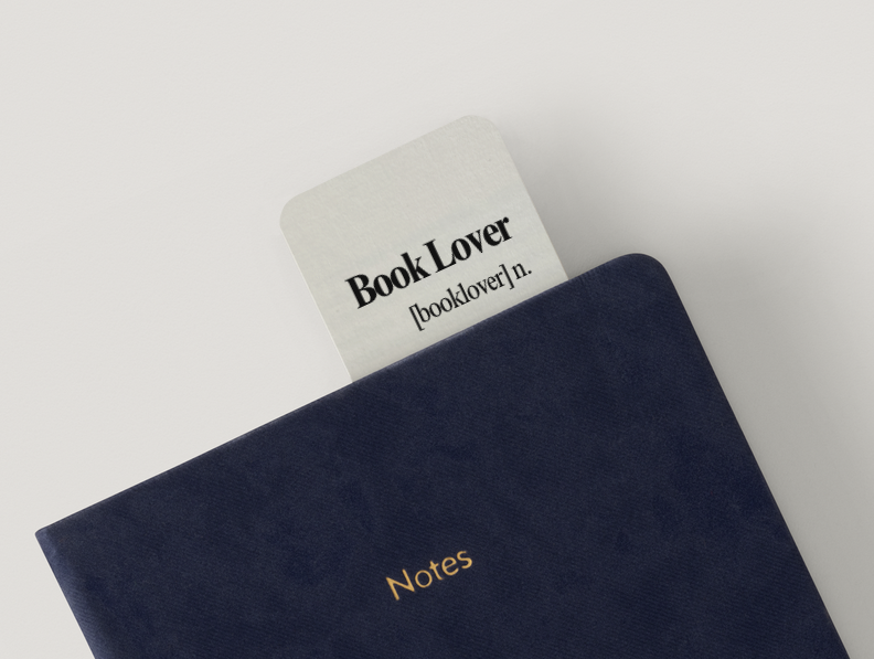 The Book Lover Definition Bookmark