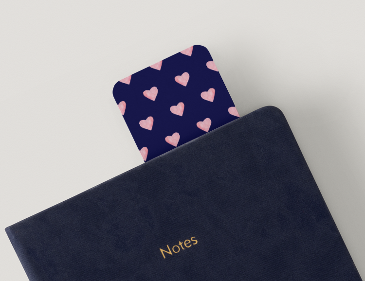 The Valentines Bookmark (2 Colors)