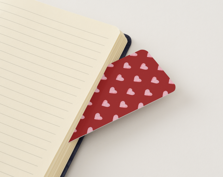 The Valentines Bookmark (2 Colors)