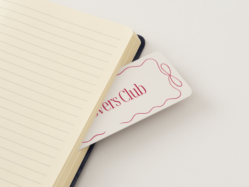 The Book Lovers Club Bookmark (2 Colors)