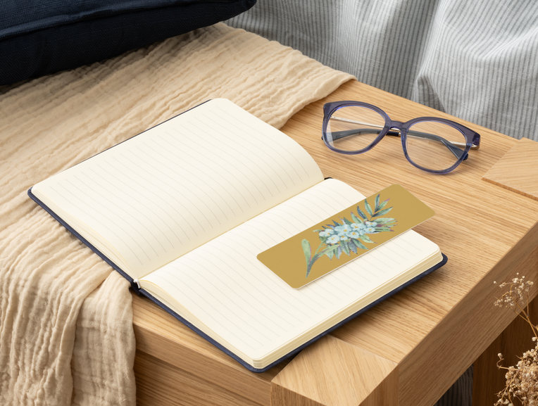 The Gilded Leaf Bookmark