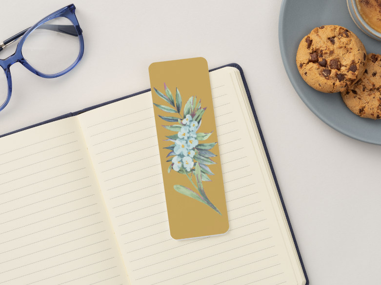 The Gilded Leaf Bookmark