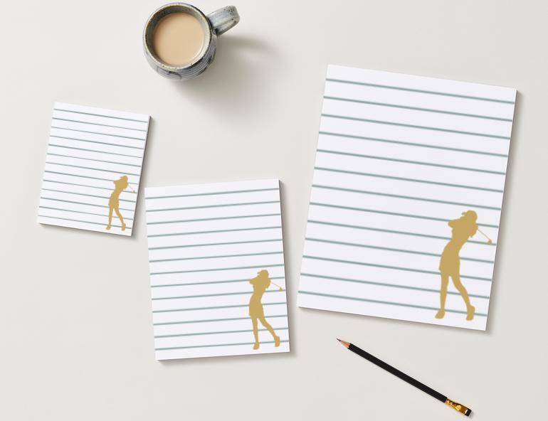The Golf Gal Notepad (3 Sizes)