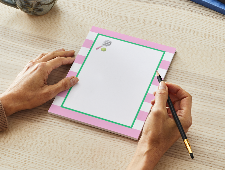 The Tennis Lovers Notepad (3 Sizes)