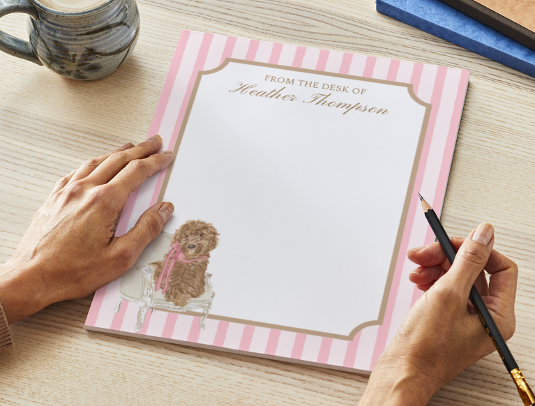 Personalized Labradoodle Notepad