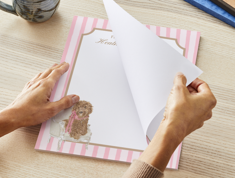 Personalized Labradoodle Notepad