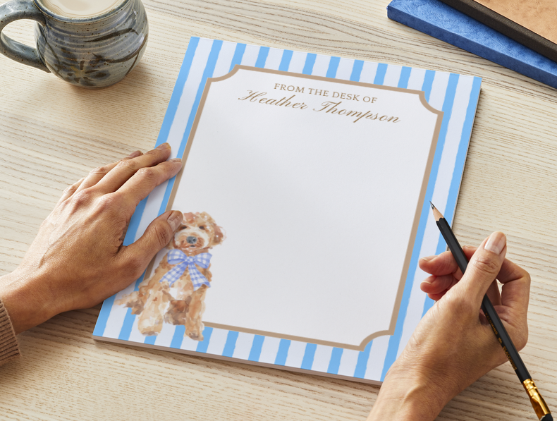 Personalized Pawfect Notepad