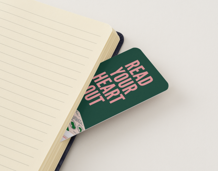 Read your heart out bookmark (2 Colors)