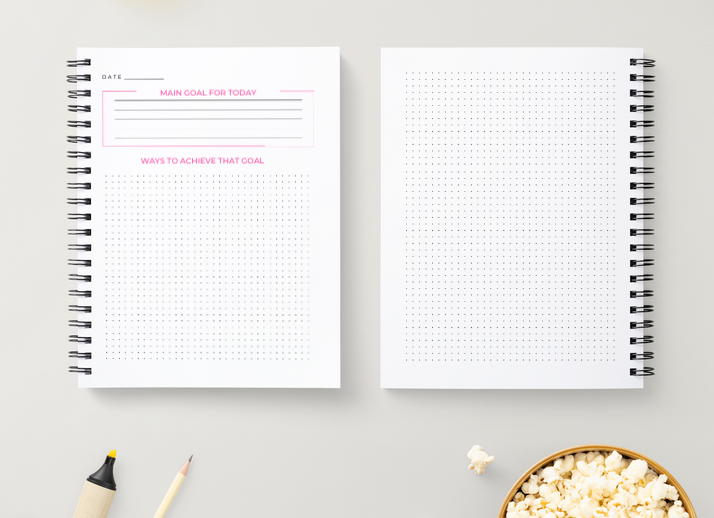 Large Bullet Journal (4 Colors)