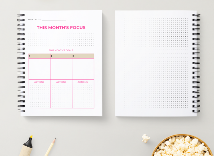 Large Bullet Journal (4 Colors)