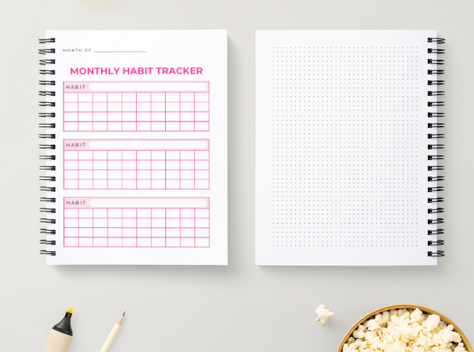 Large Bullet Journal (4 Colors)