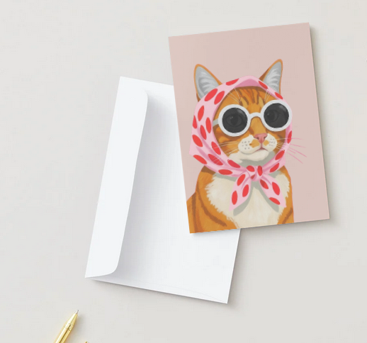 The Haute Whiskers Blank Cards Set (10 Cards + Envelopes)