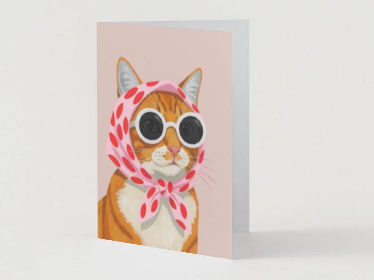 The Haute Whiskers Blank Cards Set (10 Cards + Envelopes)