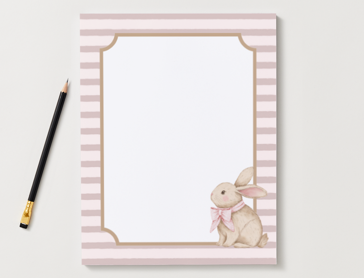 The Classic Bunny Notepad