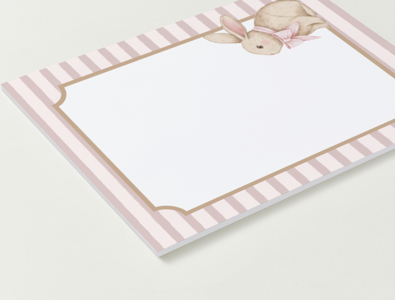 The Classic Bunny Notepad
