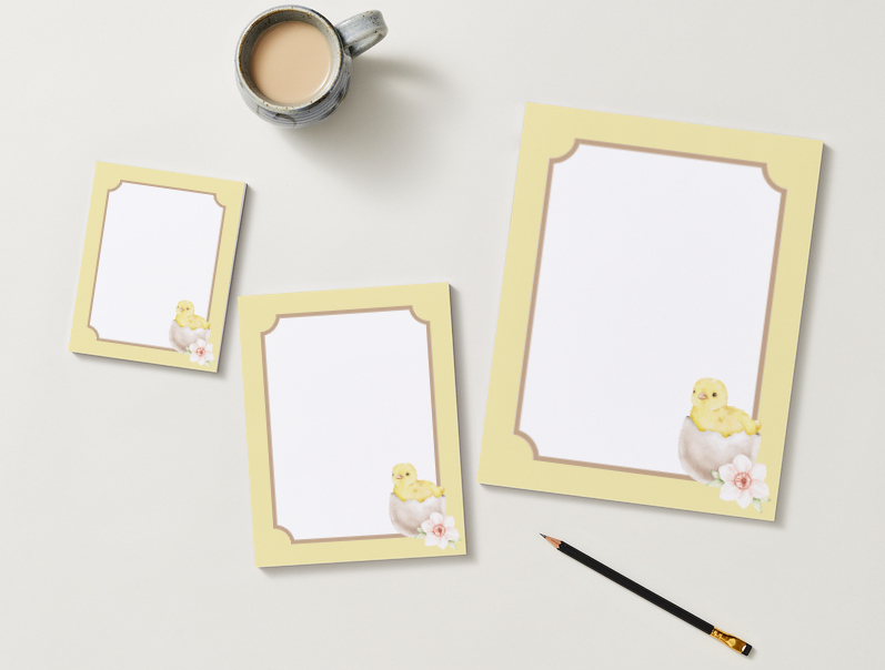 The Golden Hatch Notepad (3 Sizes)