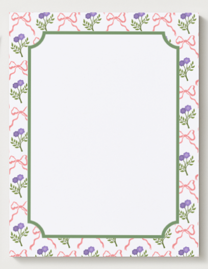The Garden Party Notepad