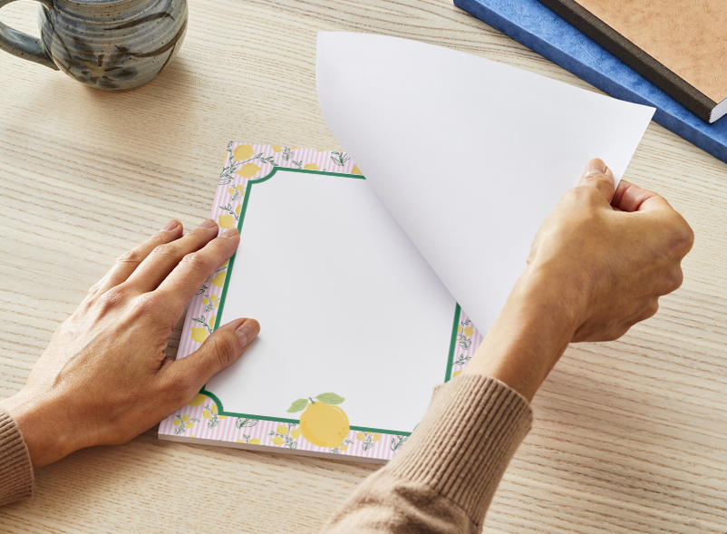 The Sicilian Lemon Notepad