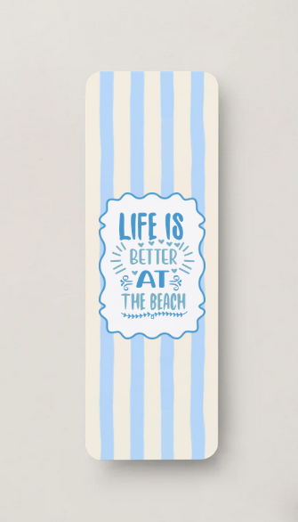 The Ocean Bluff Bookmark