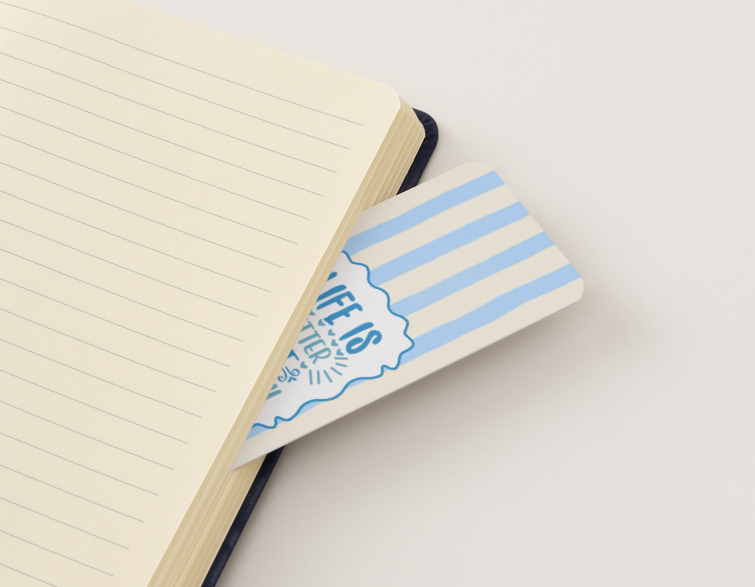 The Ocean Bluff Bookmark