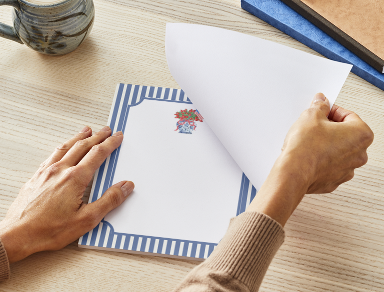 The Hydrangea Americana Notepad