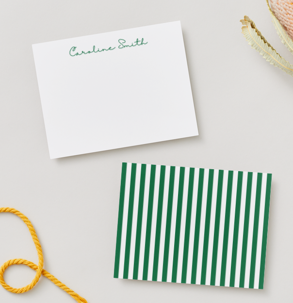 Personalized 5'x7' Note Card Set