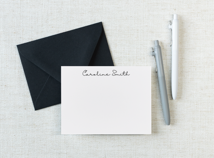 Personalized 5'x7' Note Card Set