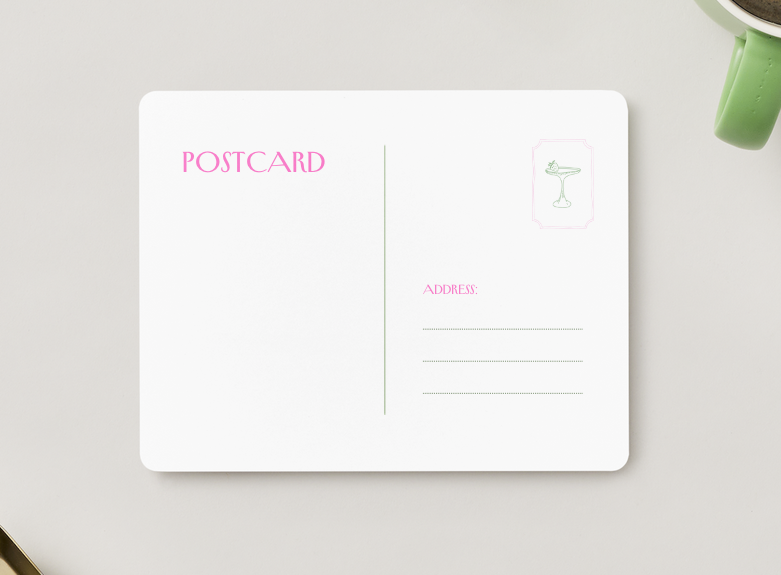 Fashion Inspired Postcards - Set 10 Pcs (4 Styles)