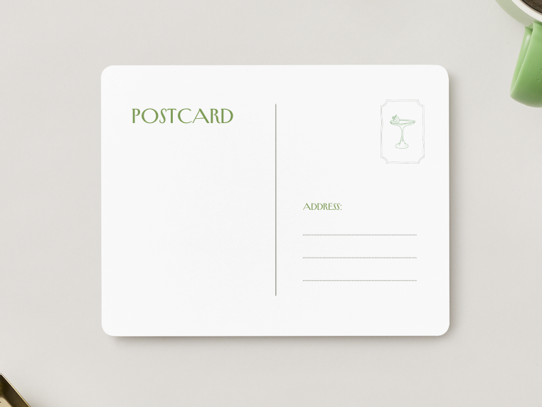 Fashion Inspired Postcards - Set 10 Pcs (4 Styles)