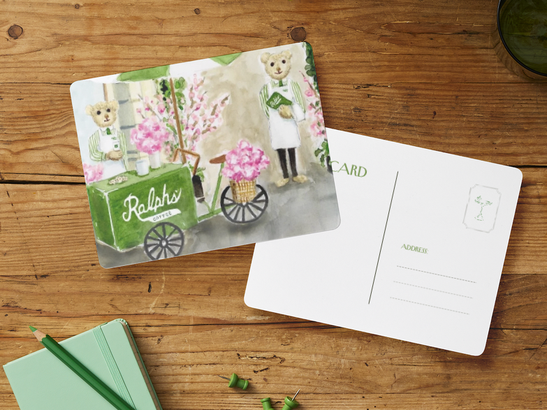 Fashion Inspired Postcards - Set 10 Pcs (4 Styles)