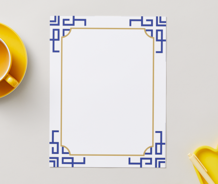 The Classic Lattice Notepad (4 Colors)