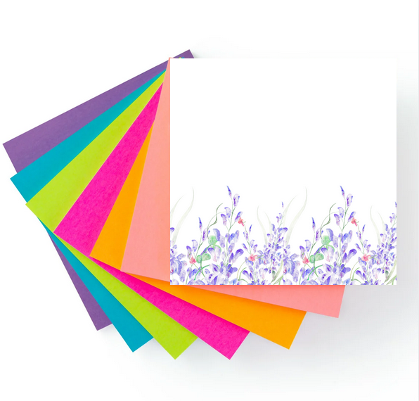 Lavender Fields Sticky Notes