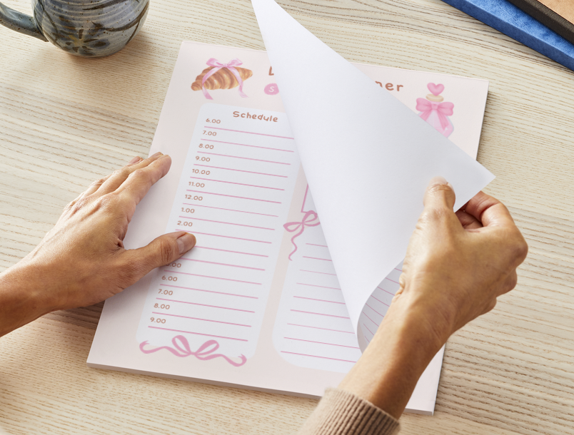 Coquette Daily Planner Pad (3 Sizes)
